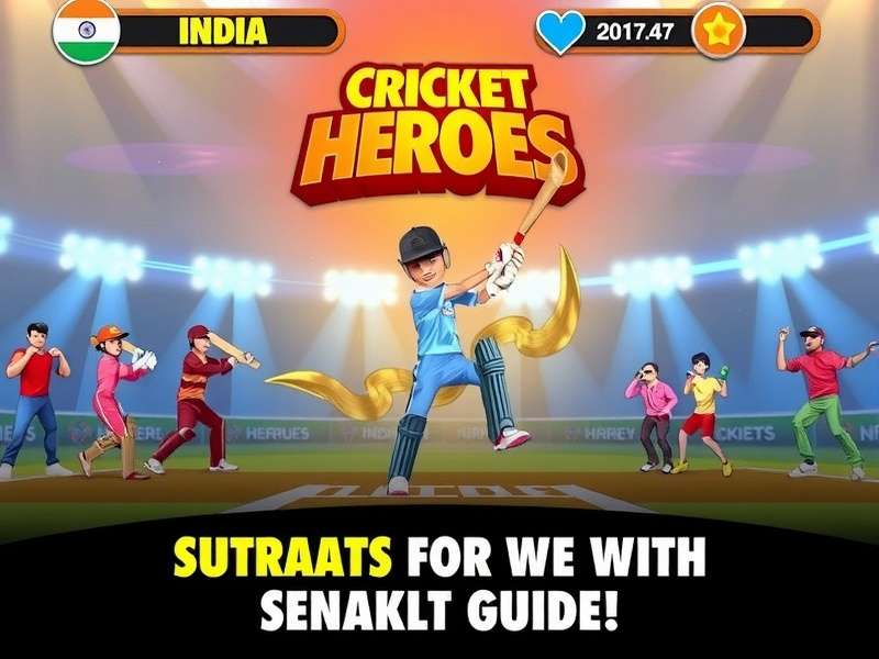 India Cricket Heroes gameplay screenshot